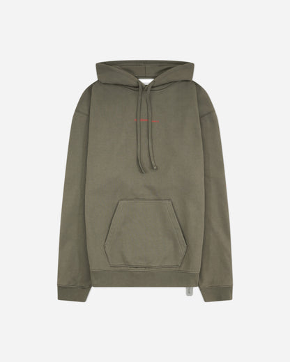 OAMC Peacemaker Loose Fit Hoodie Pigeon Print Gray Sweatshirts Hoodies PCM2OH01AFT00295 95