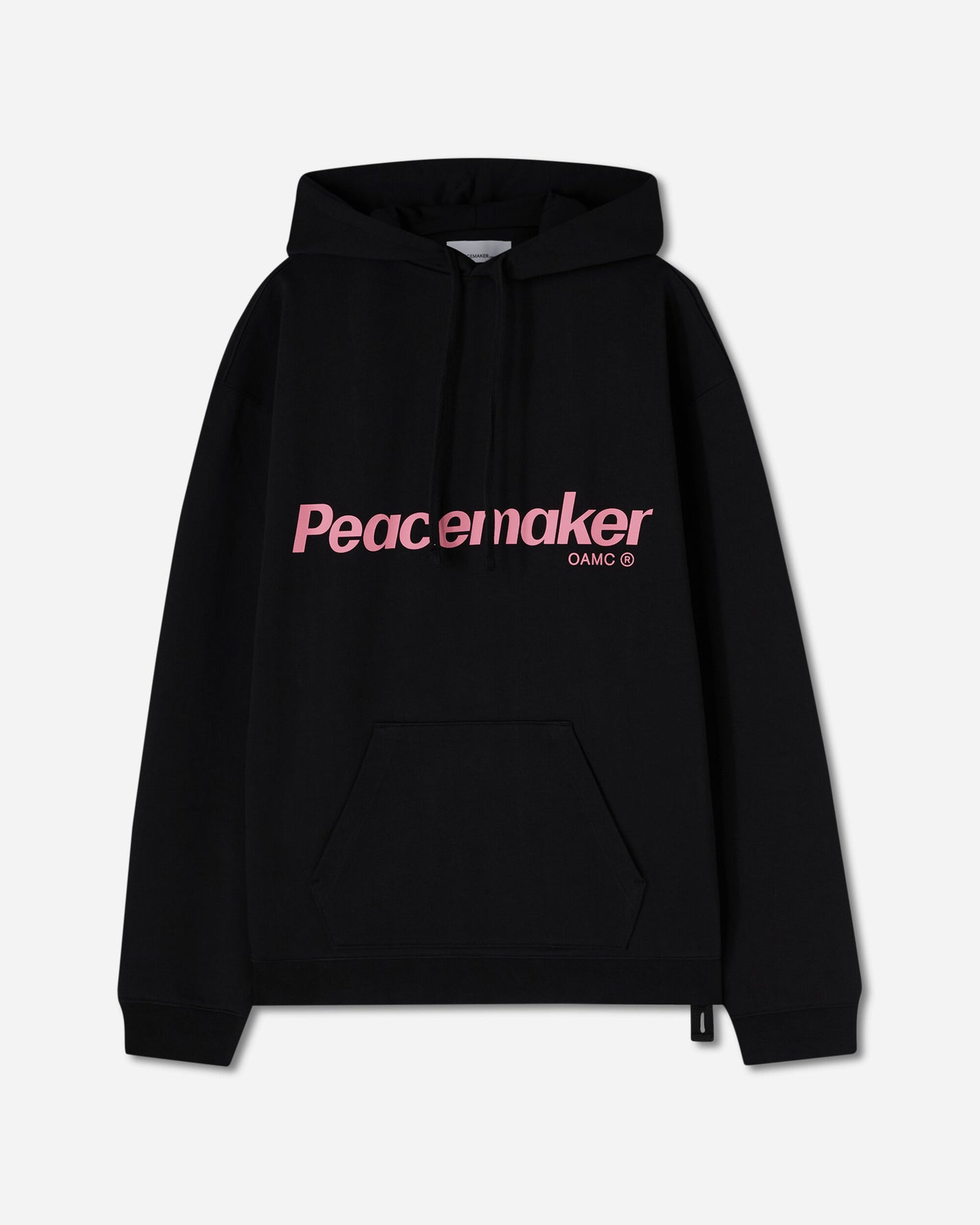 OAMC Peacemaker Peacemaker Flower Loose Fit Hoodie Black Sweatshirts Hoodies PCM1OH01GFT001099 BLK