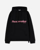 OAMC Peacemaker Peacemaker Flower Loose Fit Hoodie Black Sweatshirts Hoodies PCM1OH01GFT001099 BLK