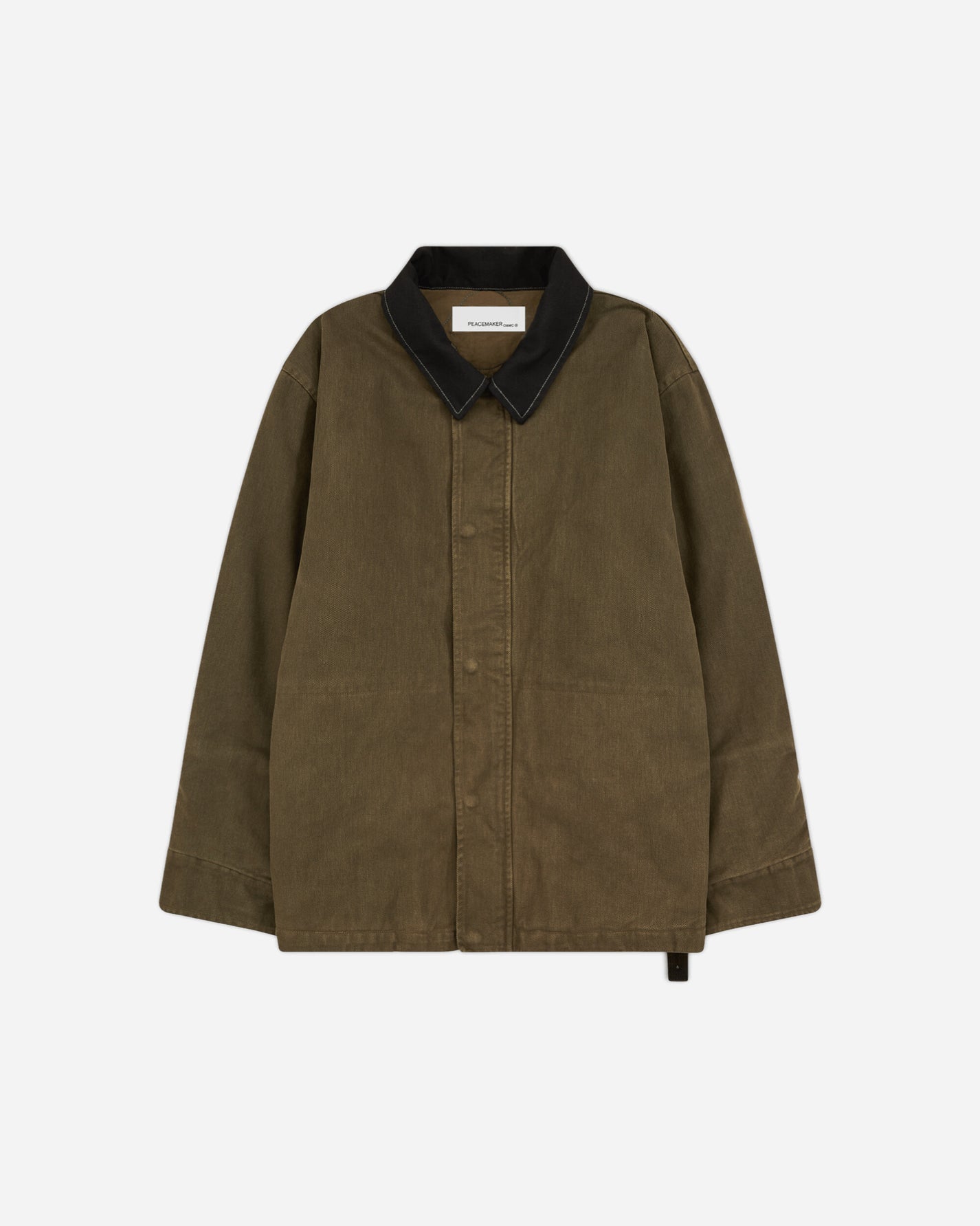 OAMC Peacemaker Chore Jacket Military Green Coats and Jackets Jackets PCM2OJ08ACO00754 54