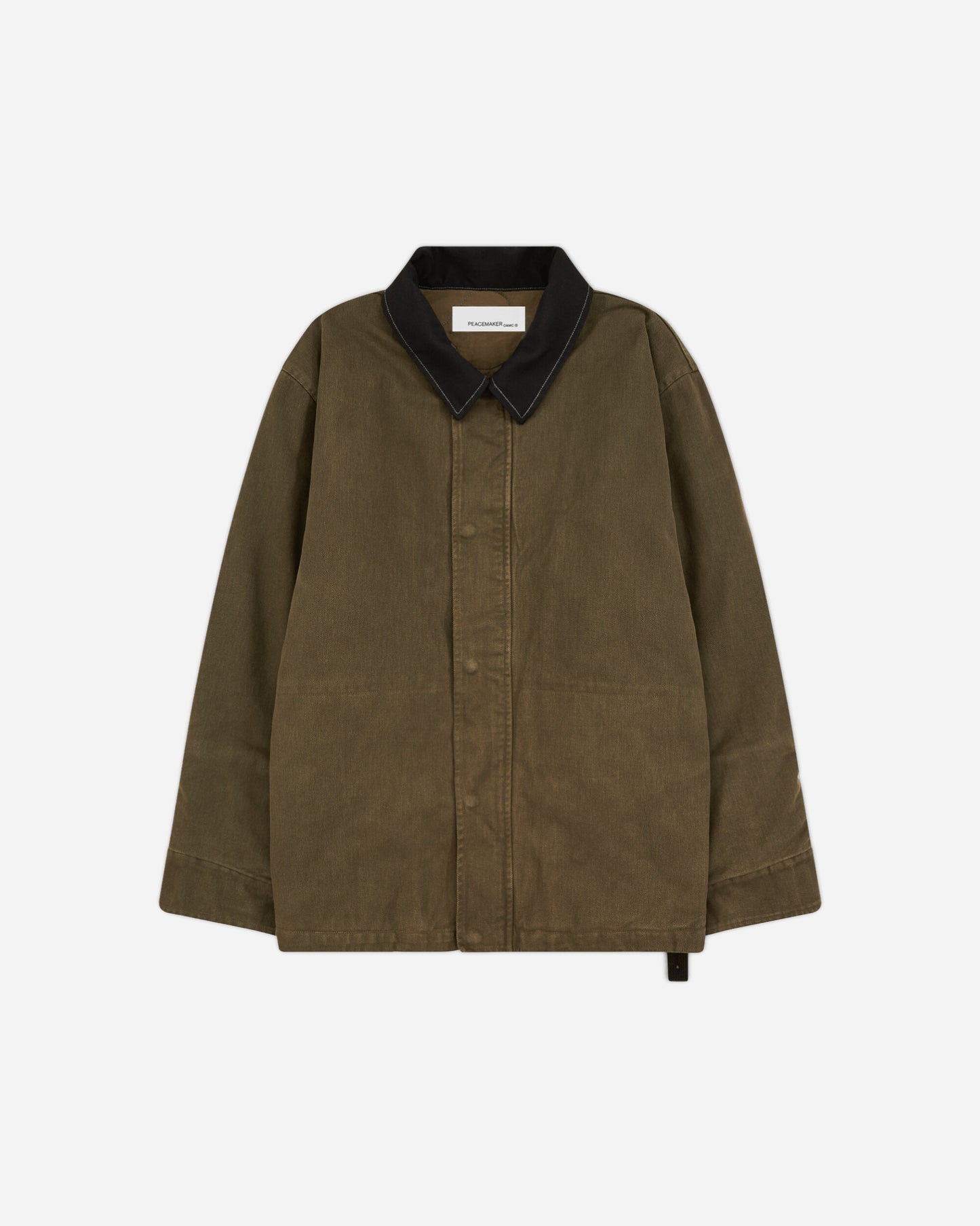 OAMC Peacemaker Chore Jacket Military Green Coats and Jackets Jackets PCM2OJ08ACO00754 54