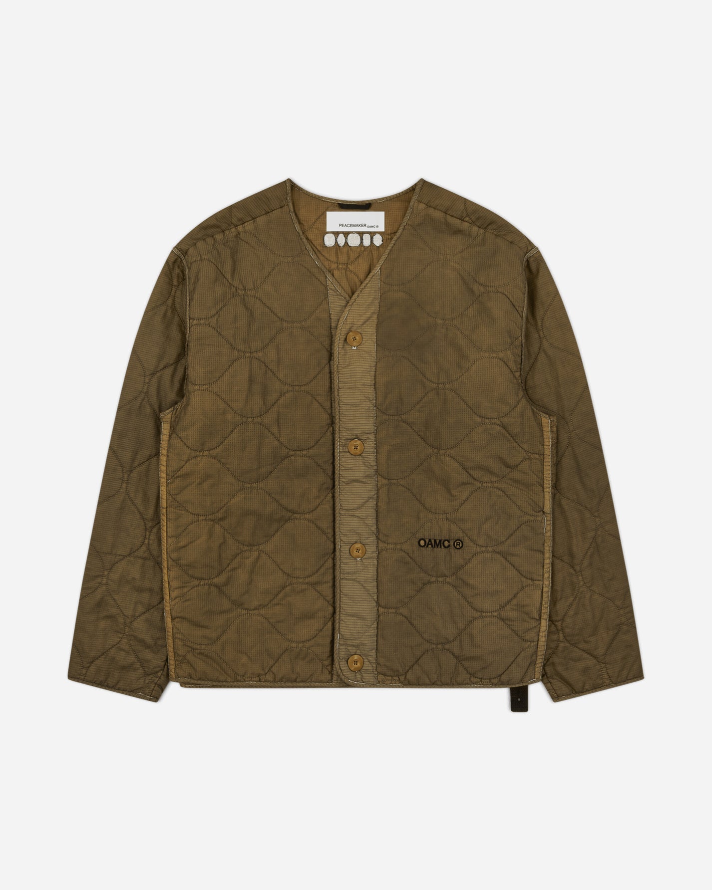 OAMC Peacemaker Combat Liner Beige Coats and Jackets Jackets PCM2OJ01ANY00106 06