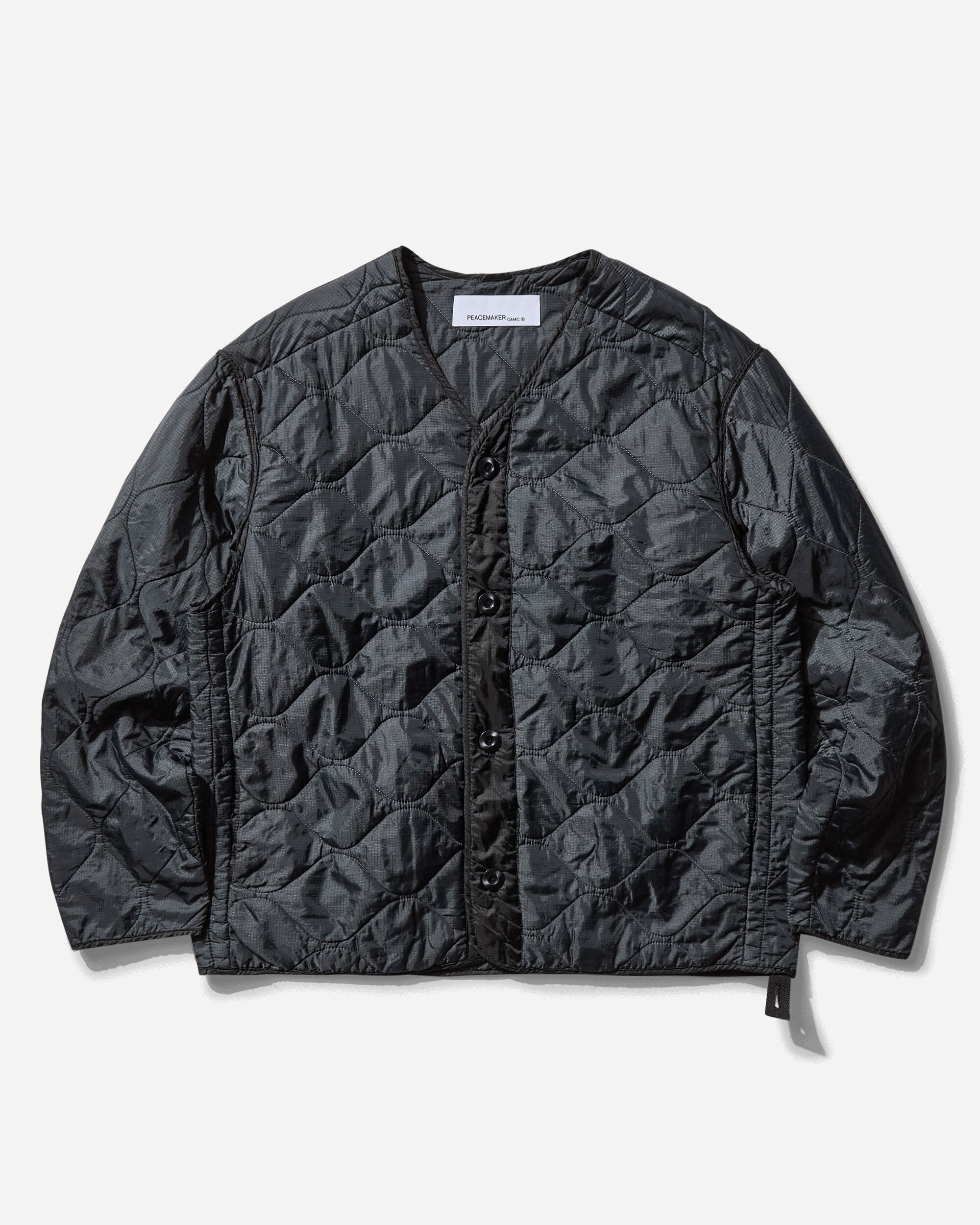 OAMC Peacemaker Combat Liner Black Coats and Jackets Jackets PCM1OJ01ANY001099 BLK