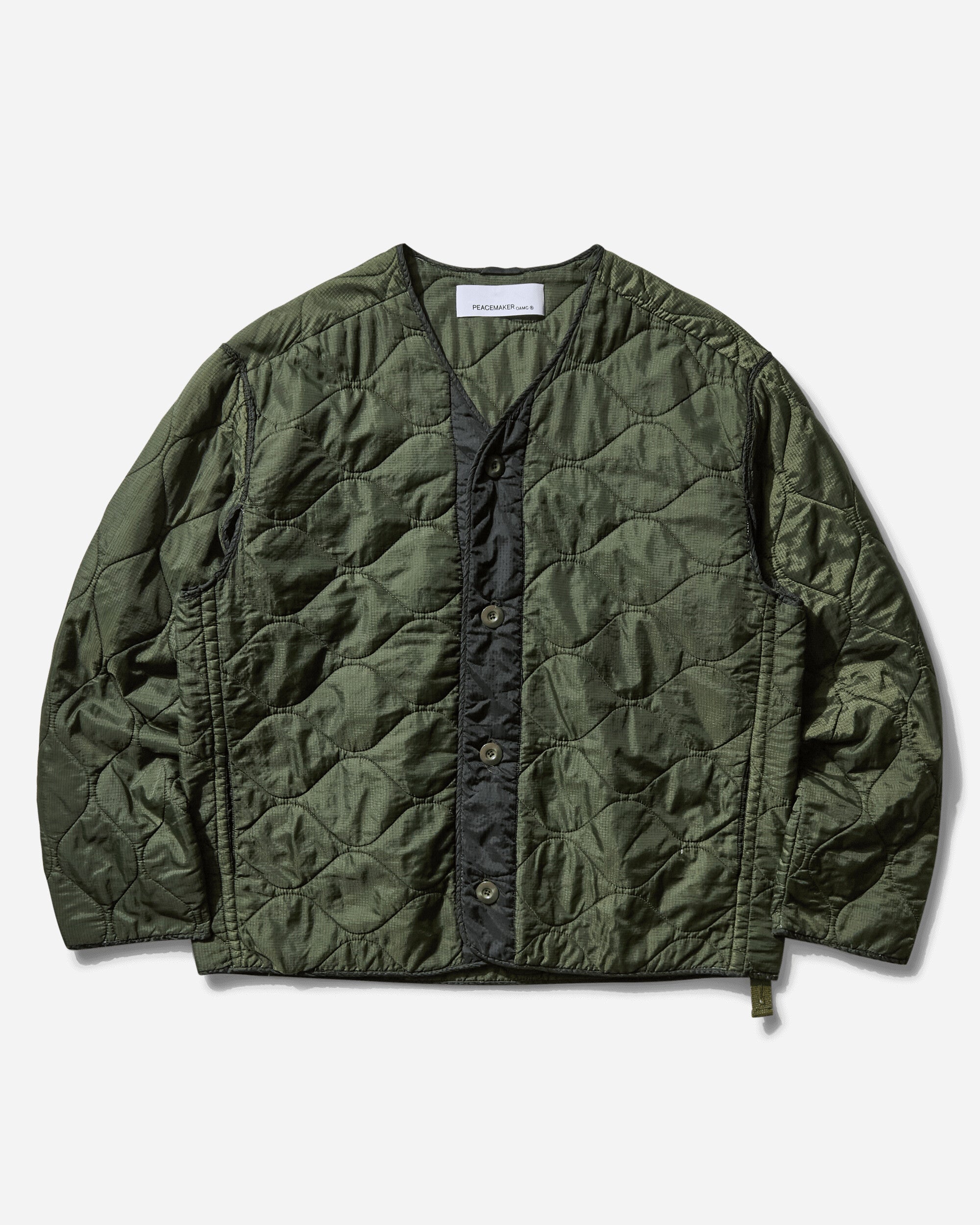 OAMC Peacemaker Combat Liner Forest Night Coats and Jackets Jackets PCM1OJ01ANY001057 FGRN