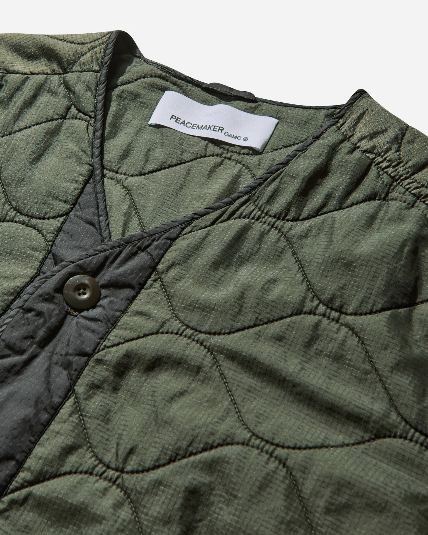 OAMC Peacemaker Combat Liner Forest Night Coats and Jackets Jackets PCM1OJ01ANY001057 FGRN