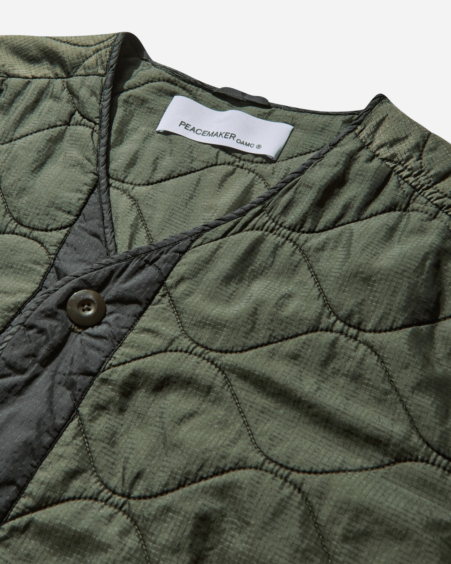 OAMC Peacemaker Combat Liner Forest Night Coats and Jackets Jackets PCM1OJ01ANY001057 FGRN