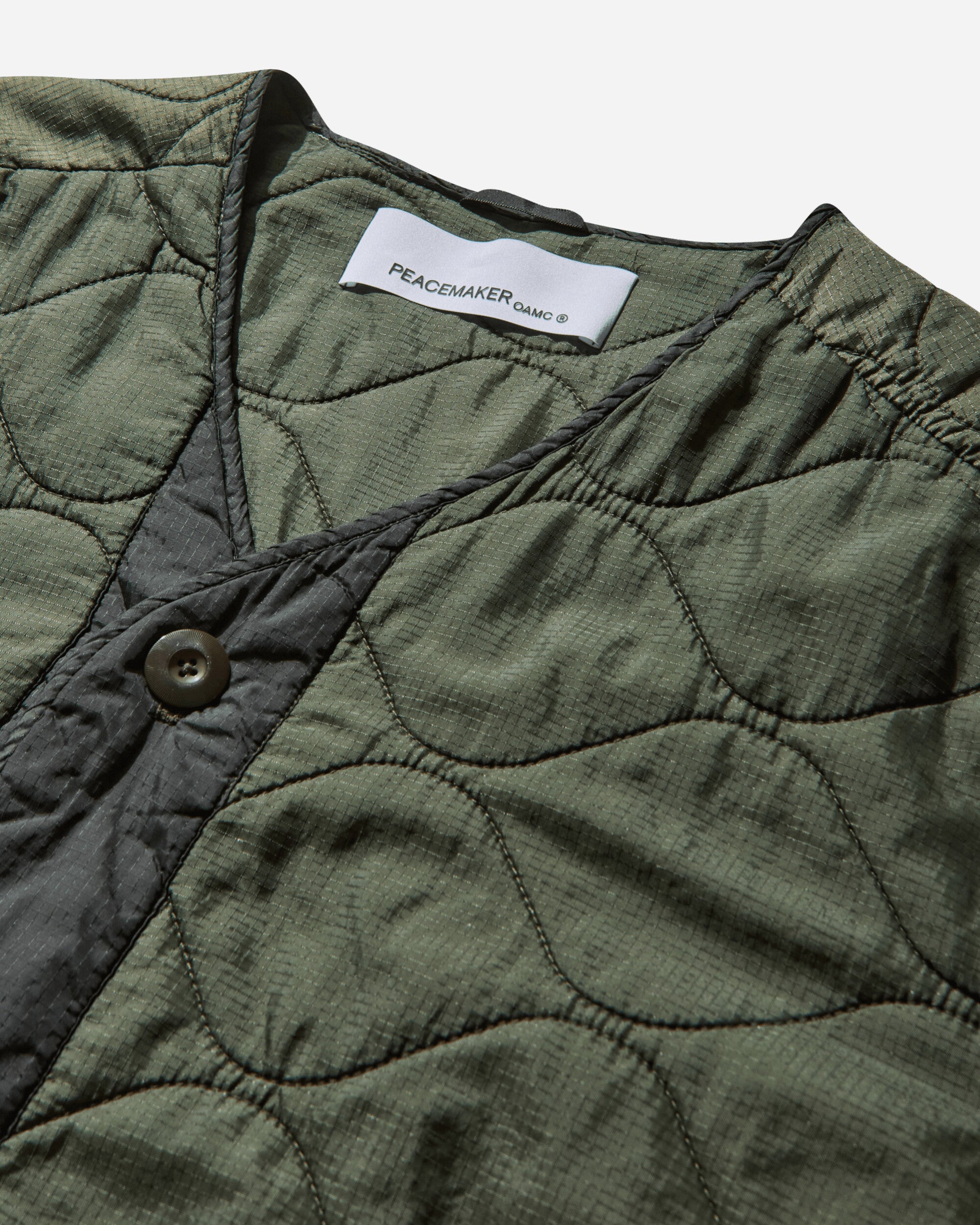 OAMC Peacemaker Combat Liner Forest Night Coats and Jackets Jackets PCM1OJ01ANY001057 FGRN