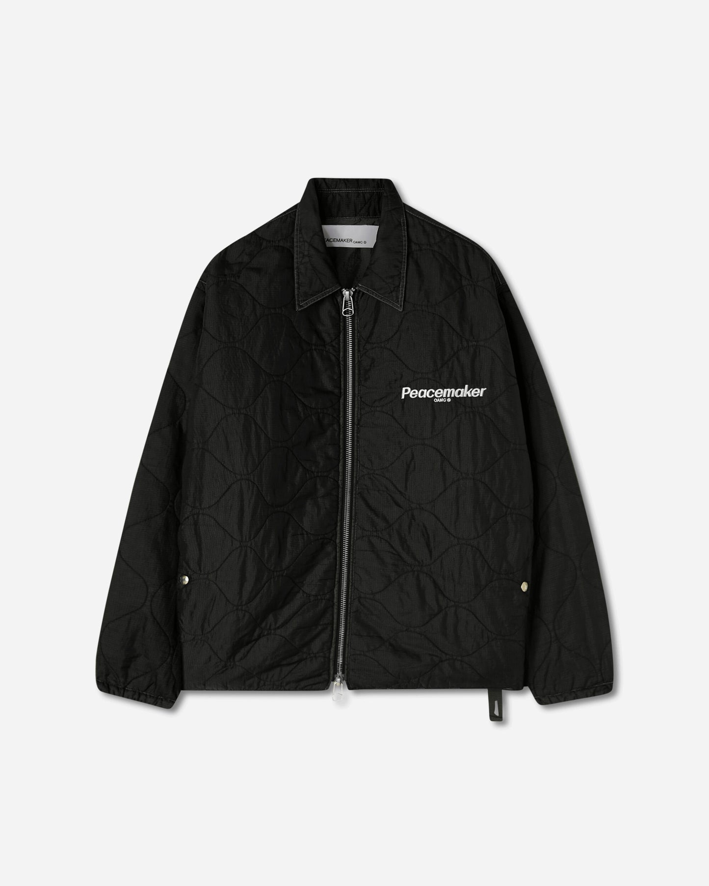 OAMC Peacemaker Combat Overshirt Black Coats and Jackets Jackets PCM1OJ02ANY001099 BLK