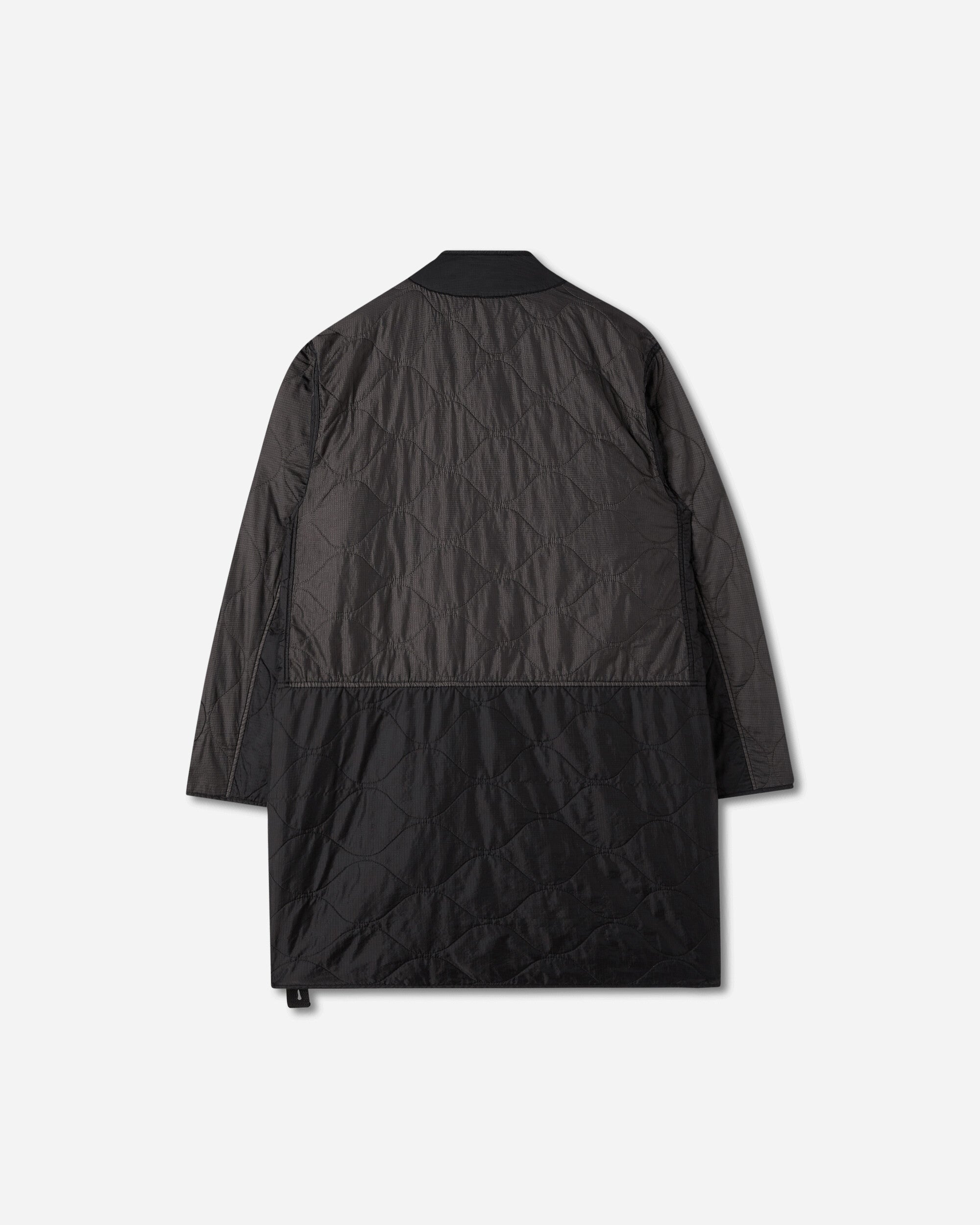 OAMC Peacemaker Long Liner Black Coats and Jackets Jackets PCM1OC02ANY001099 BLK