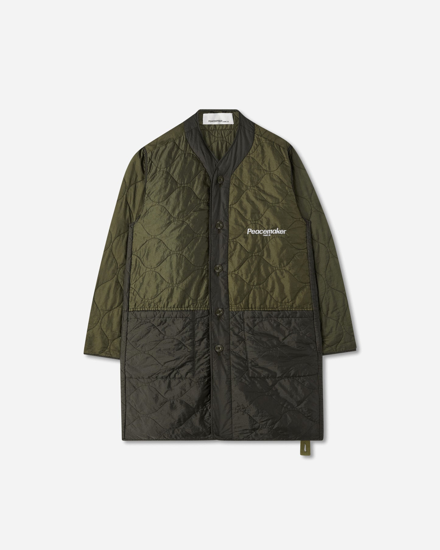 OAMC Peacemaker Long Liner Forest Night Coats and Jackets Jackets PCM1OC02ANY001057 FGRN