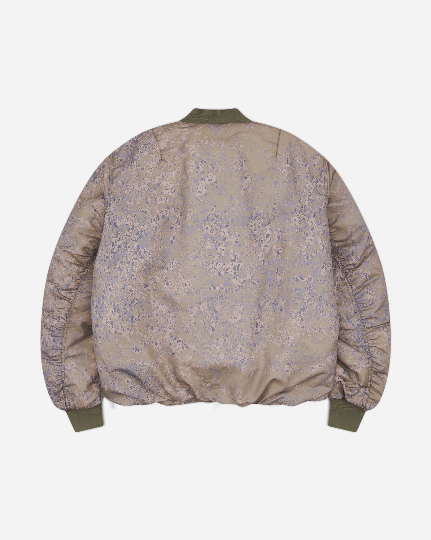OAMC Peacemaker Minimal Bomber Bark All Over Print Coats and Jackets Jackets PCM3OB02ANY023S01 BARK ALL OVER PRINT