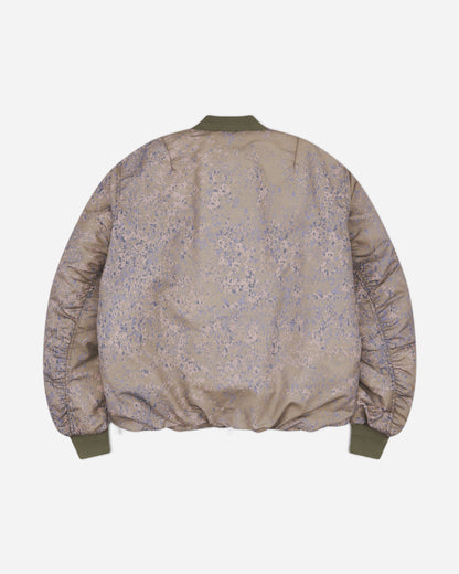 OAMC Peacemaker Minimal Bomber Bark All Over Print Coats and Jackets Jackets PCM3OB02ANY023S01 BARK ALL OVER PRINT