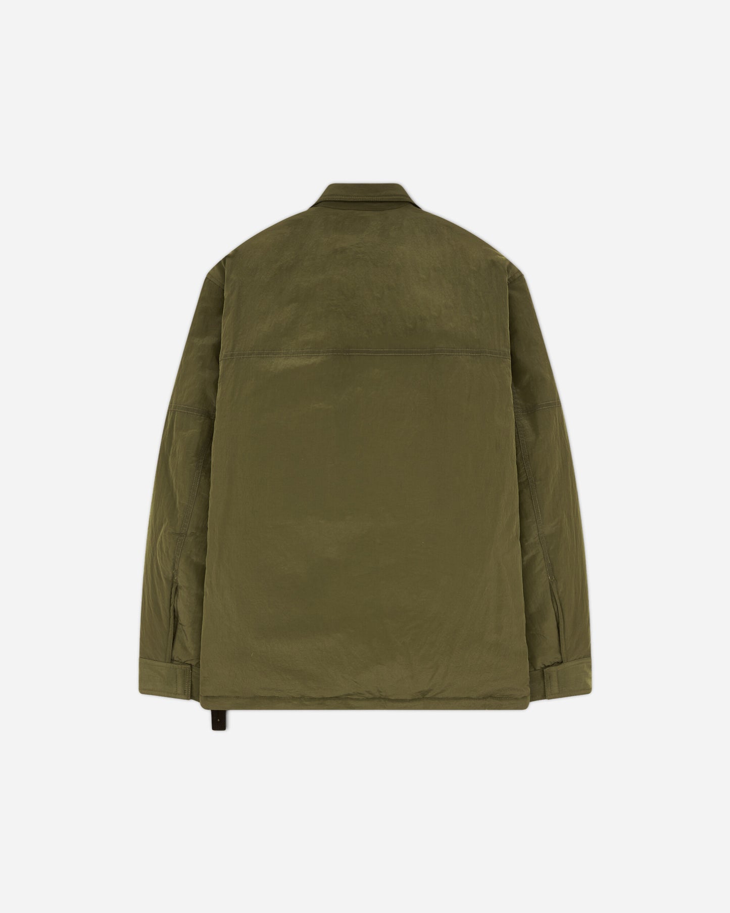 OAMC Peacemaker Padded Overshirt Military Green Coats and Jackets Jackets PCM2OS07BNY00854 54