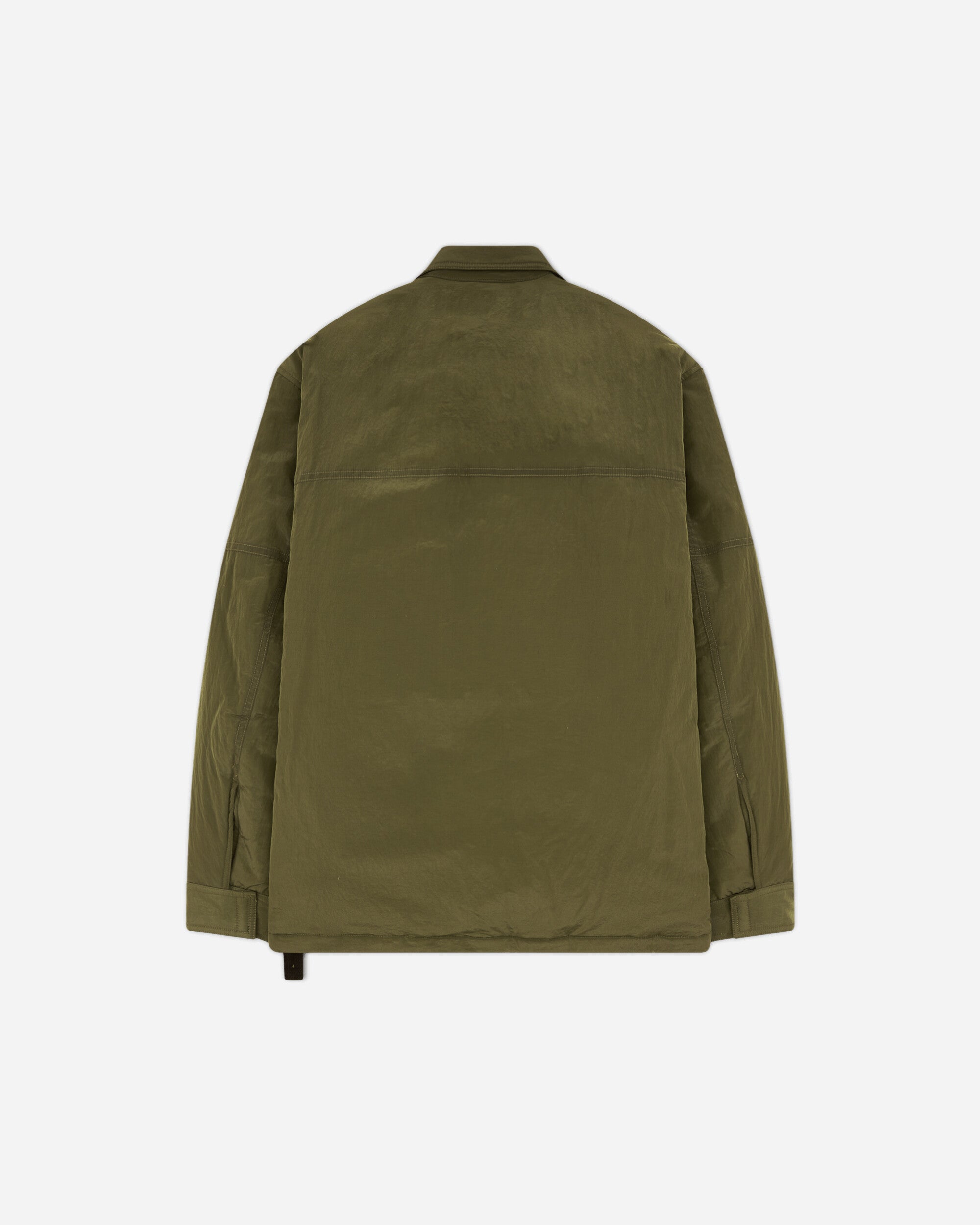 OAMC Peacemaker Padded Overshirt Military Green Coats and Jackets Jackets PCM2OS07BNY00854 54