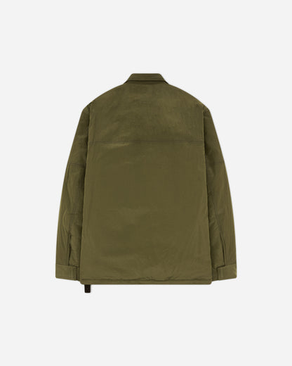 OAMC Peacemaker Padded Overshirt Military Green Coats and Jackets Jackets PCM2OS07BNY00854 54