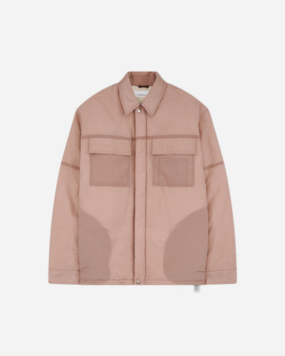 OAMC Peacemaker Padded Overshirt Lilac Coats and Jackets Jackets PCM2OS07BNY00836 36