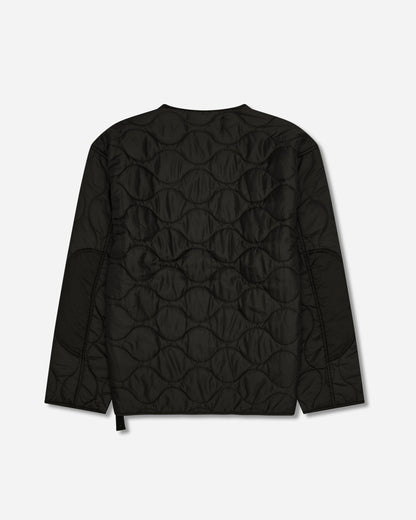 OAMC Peacemaker Shoulder Zip Liner Black Coats and Jackets Jackets PCM2ON02ANY00199 99