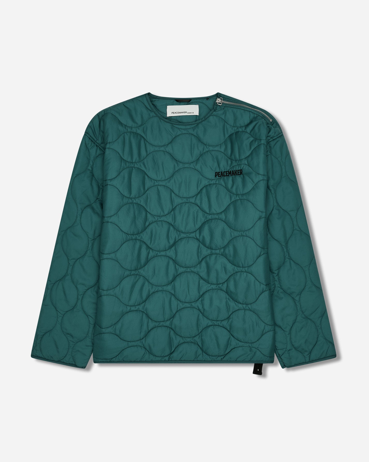 OAMC Peacemaker Shoulder Zip Liner Military green Coats and Jackets Jackets PCM2ON02ANY00157 57