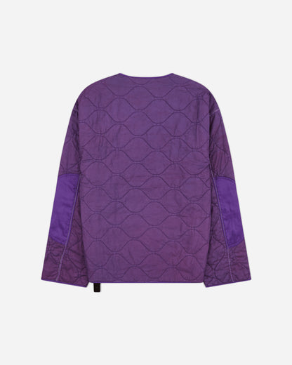 OAMC Peacemaker Shoulder Zip Liner Purple Coats and Jackets Jackets PCM2ON02ANY00139 39