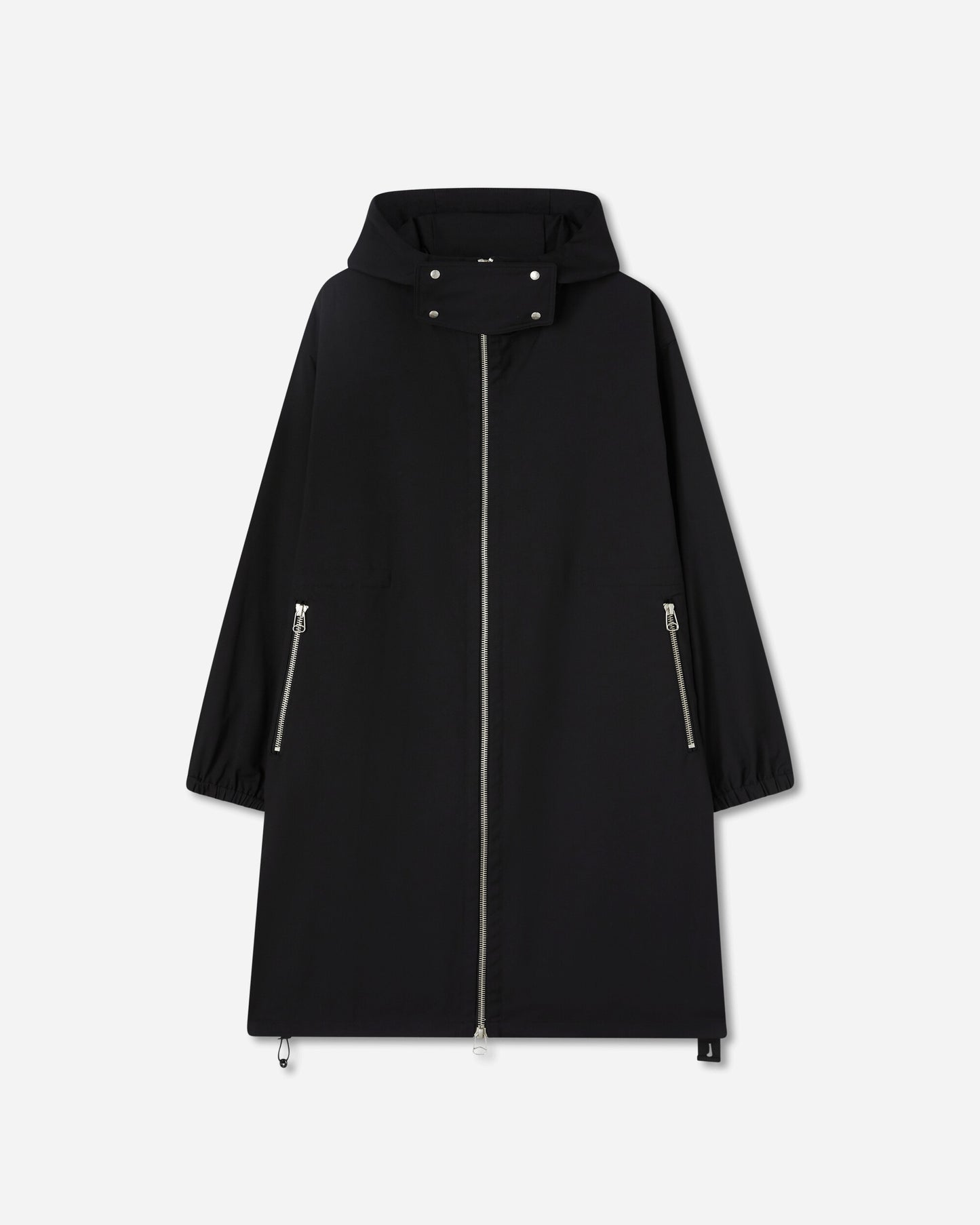 OAMC Peacemaker Tech Kway Black Coats and Jackets Jackets PCM1OC01ANY003099 BLK