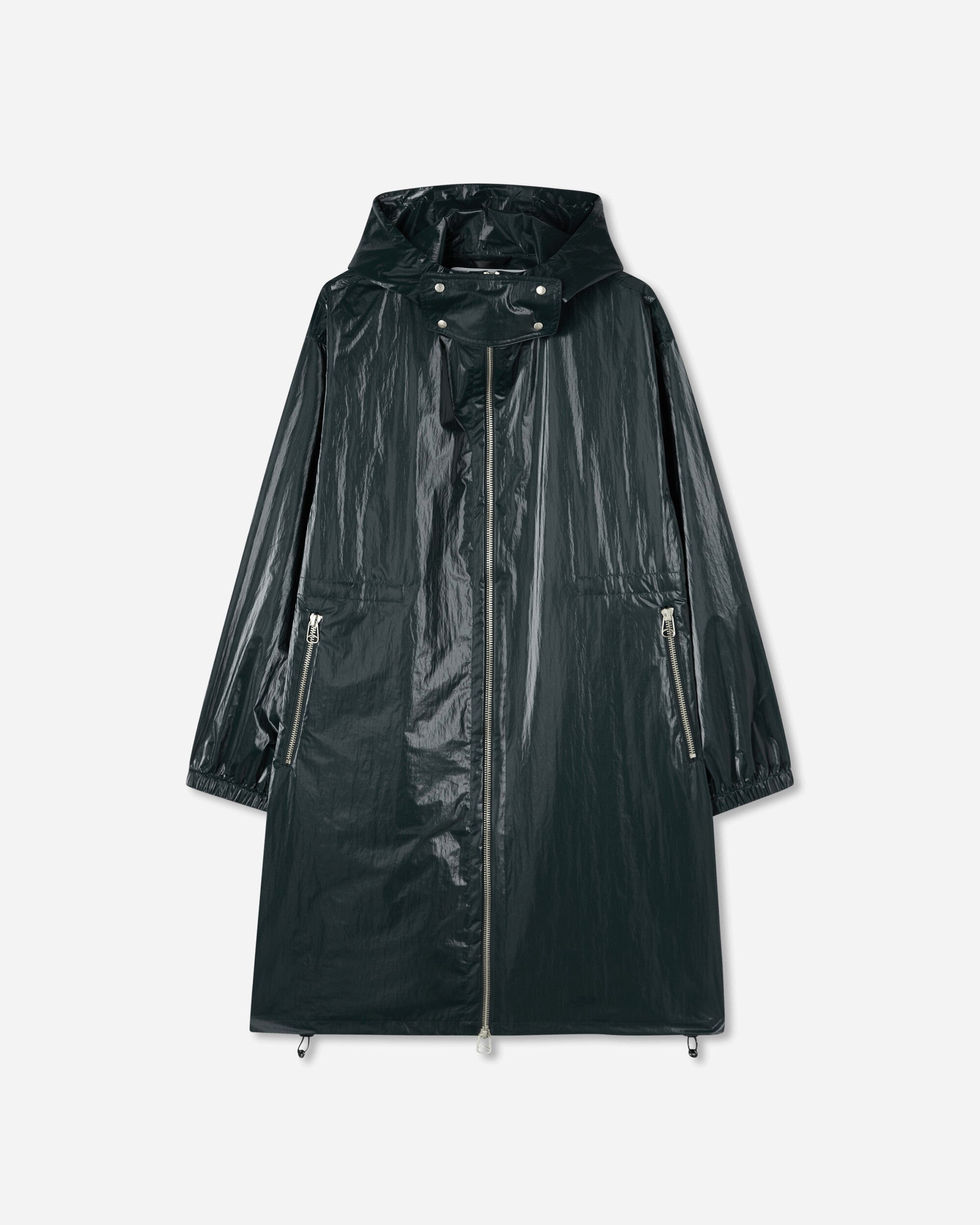 OAMC Peacemaker Tech Kway Midnight Navy Coats and Jackets Jackets PCM1OC01BNY004088 NAVY