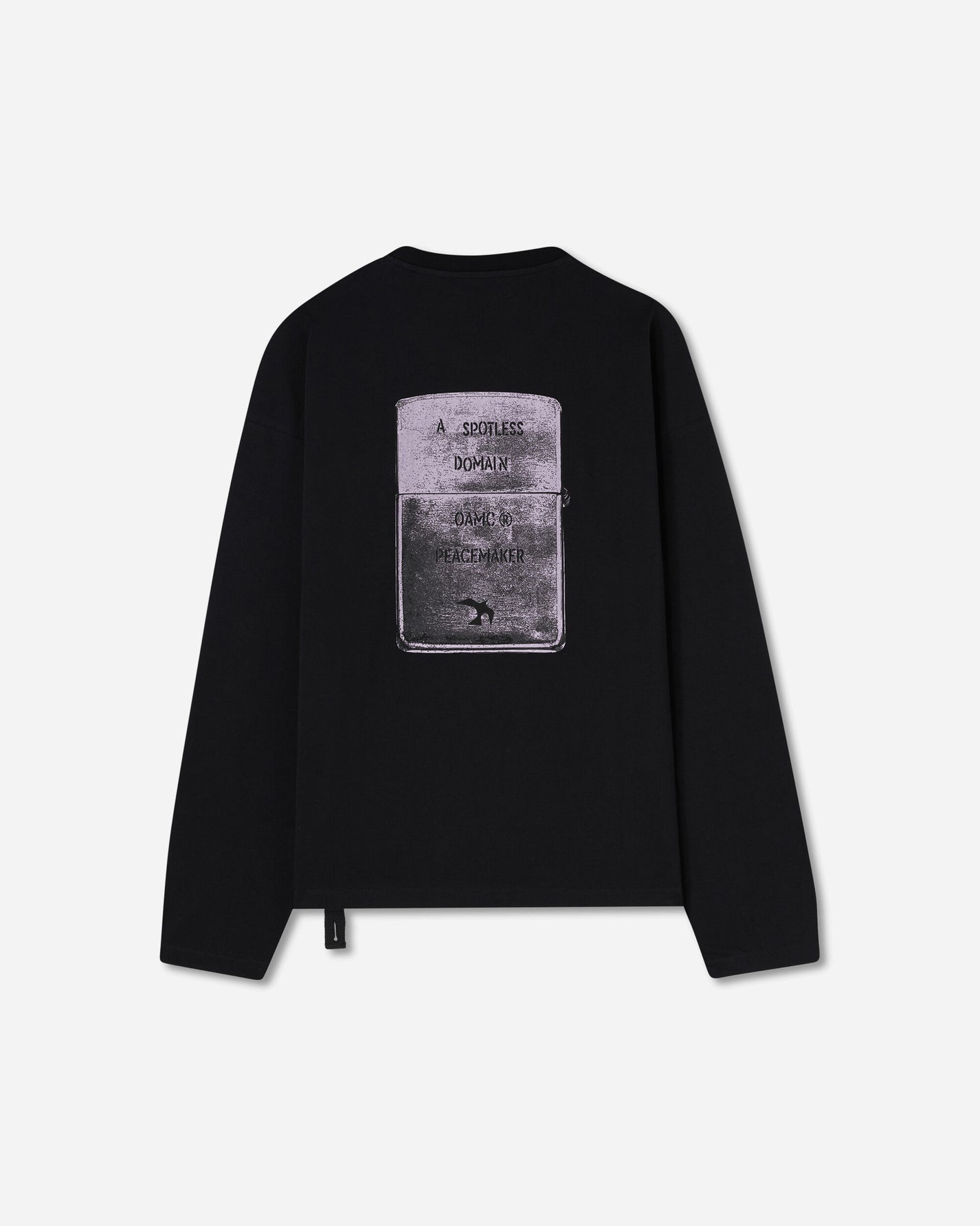 OAMC Peacemaker Peacemaker Lighter L/S Pocket Tee Black T-Shirts Longsleeve PCM1OT04RJE002099 BLK