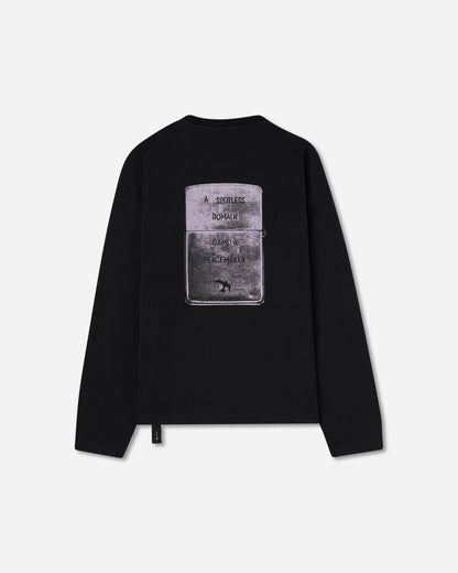OAMC Peacemaker Peacemaker Lighter L/S Pocket Tee Black T-Shirts Longsleeve PCM1OT04RJE002099 BLK