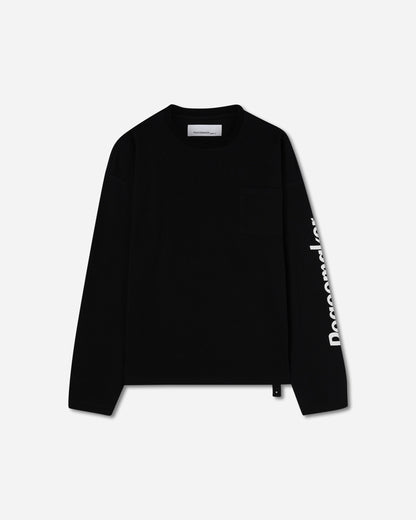 OAMC Peacemaker Peacemaker L/S Pocket Tee Black T-Shirts Longsleeve PCM1OT04MJE002099 BLK
