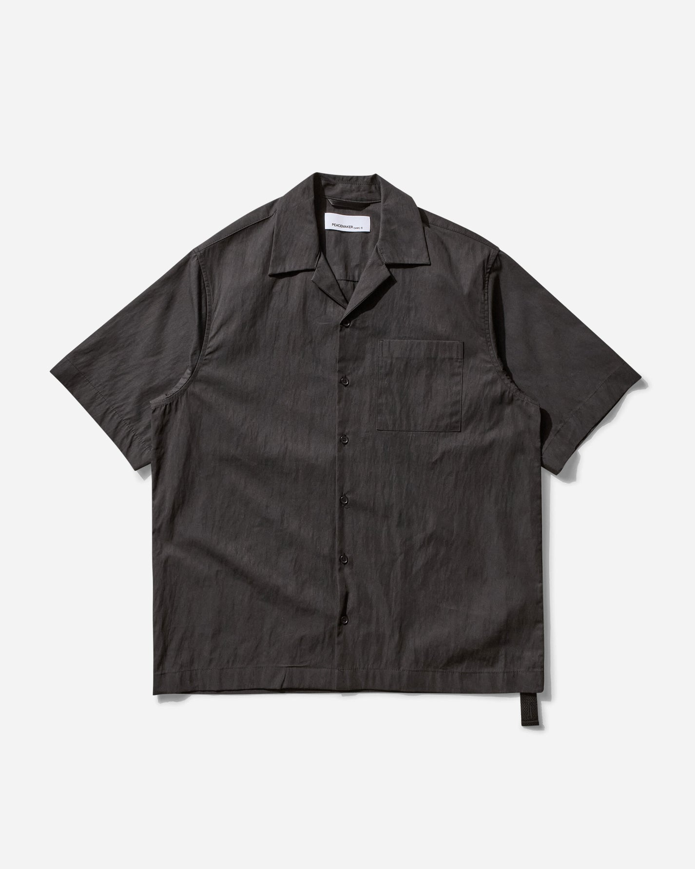 OAMC Peacemaker Boxi S/S Shirt Black Shirts Longsleeve Shirt PCM1OS04ACO001099 BLK