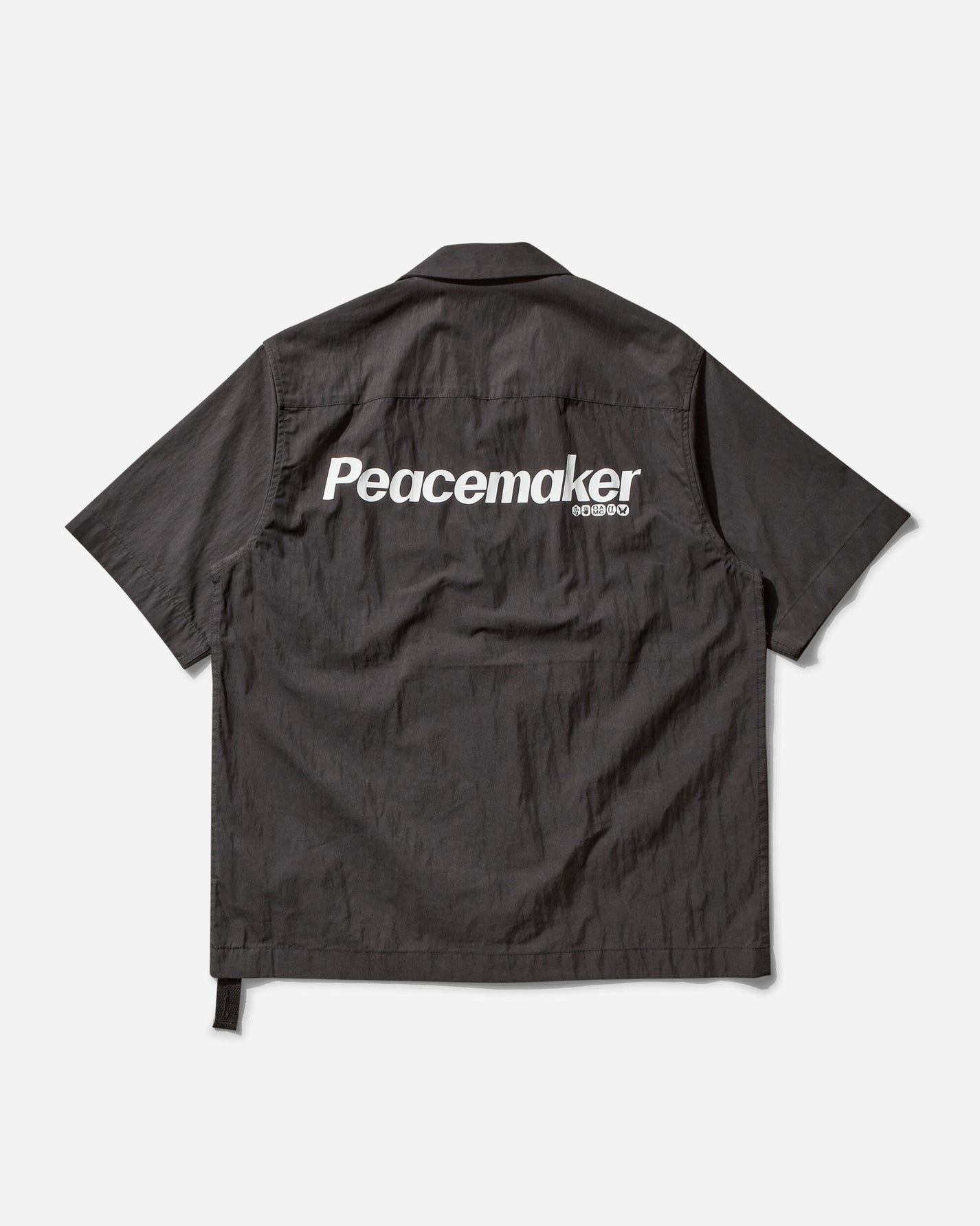 OAMC Peacemaker Boxi S/S Shirt Black Shirts Longsleeve Shirt PCM1OS04ACO001099 BLK