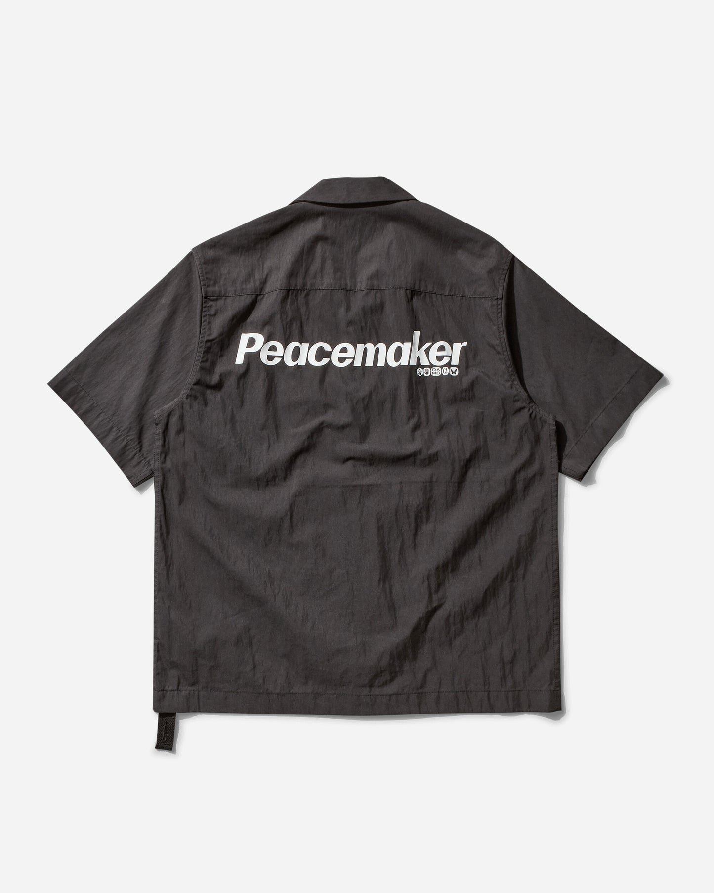 OAMC Peacemaker Boxi S/S Shirt Black Shirts Longsleeve Shirt PCM1OS04ACO001099 BLK