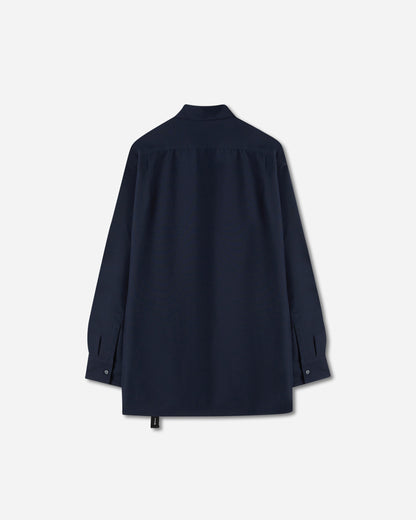 OAMC Peacemaker Jumbo Shirt Midnight Navy Shirts Longsleeve Shirt PCM1OS06APL001088 NAVY