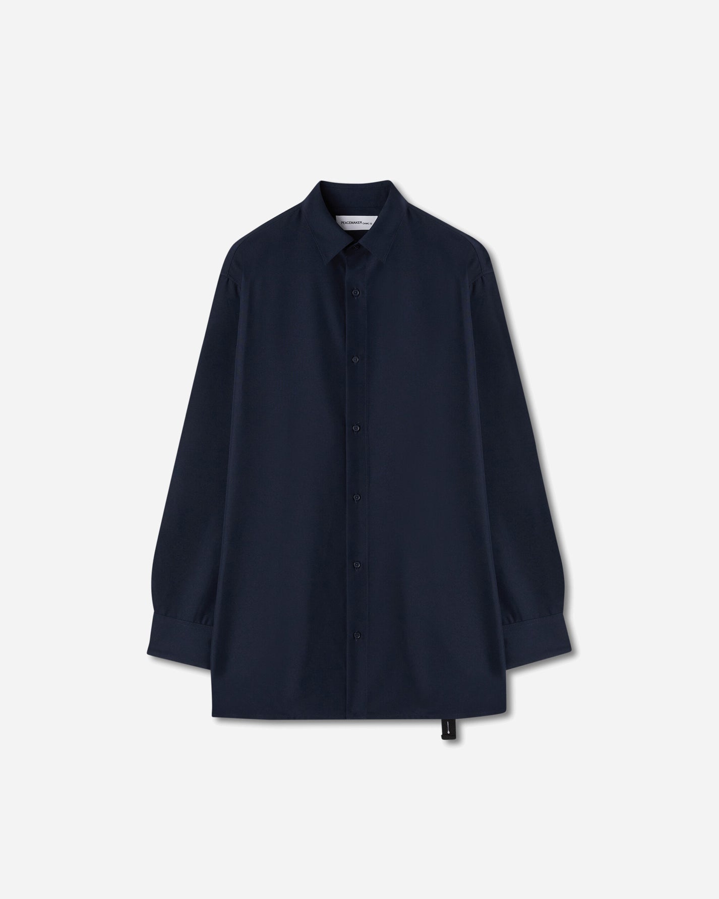 OAMC Peacemaker Jumbo Shirt Midnight Navy Shirts Longsleeve Shirt PCM1OS06APL001088 NAVY