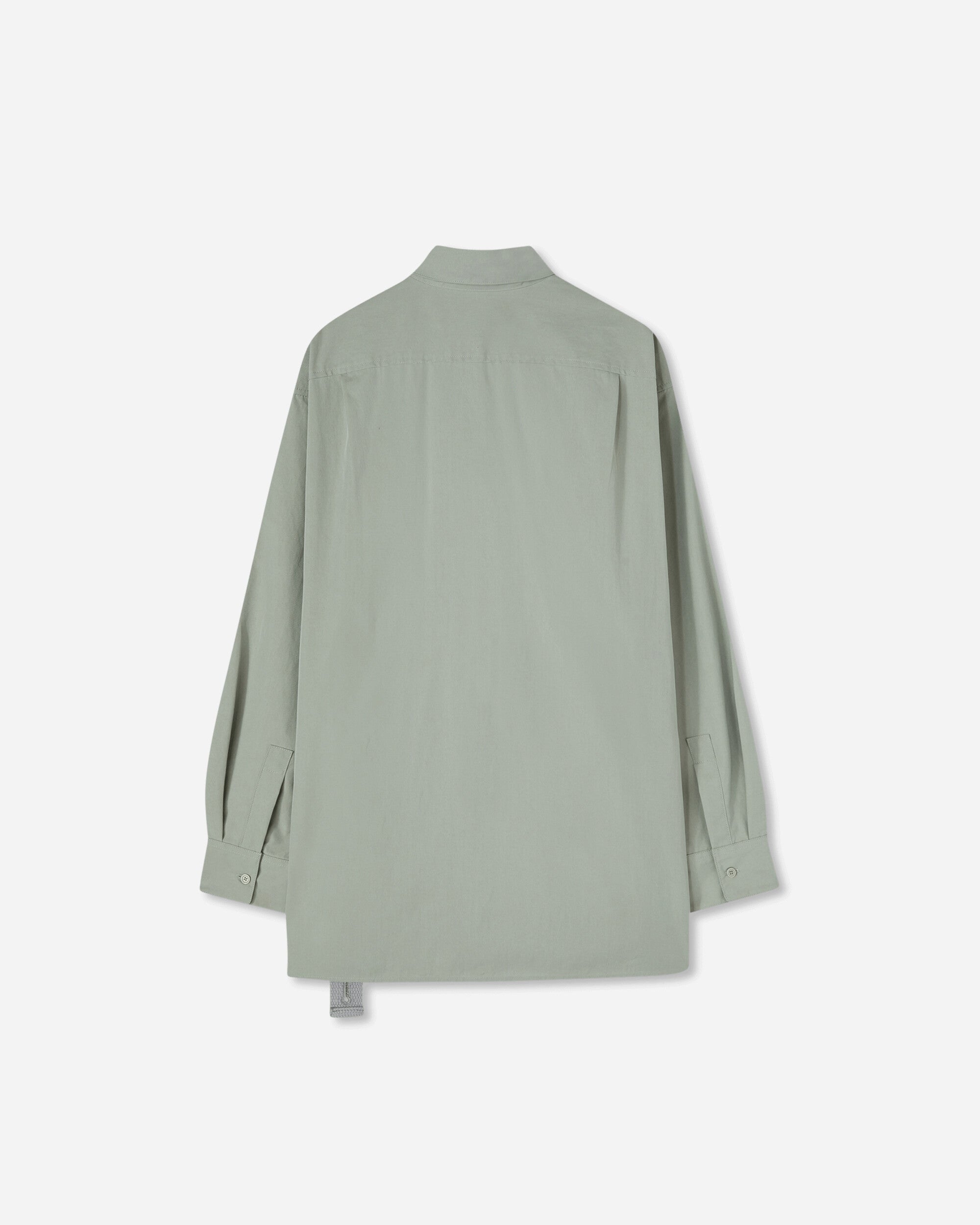 OAMC Peacemaker Jumbo Shirt Sage Green Shirts Longsleeve Shirt PCM1OS06BCO001050 SGRN