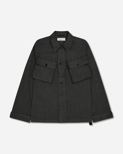 OAMC Peacemaker Military Cargo Shirt Black Shirts Longsleeve Shirt PCM2OS06ACO00199 99