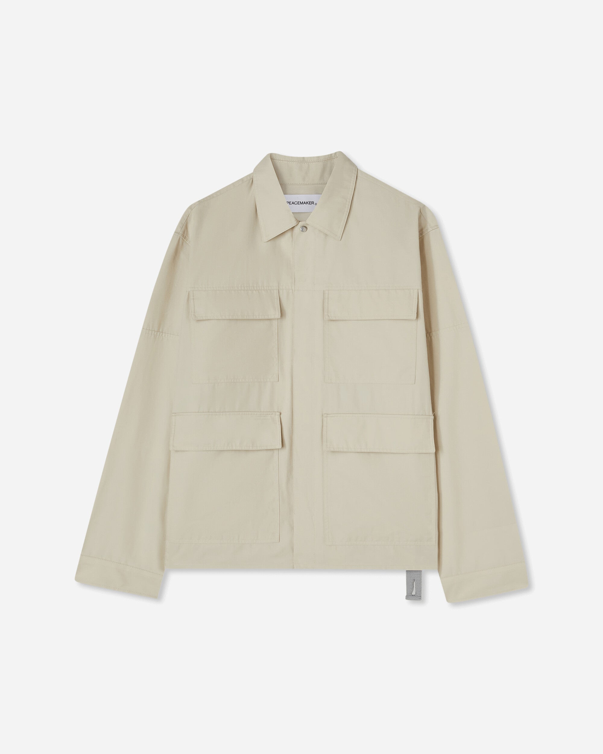 OAMC Peacemaker Pocket Loose Shirt Sand Shirts Longsleeve Shirt PCM1OS07BCO001004 SAND