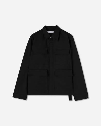 OAMC Peacemaker Pocket Loose Shirt Black Shirts Longsleeve Shirt PCM1OS07AWO001099 BLK