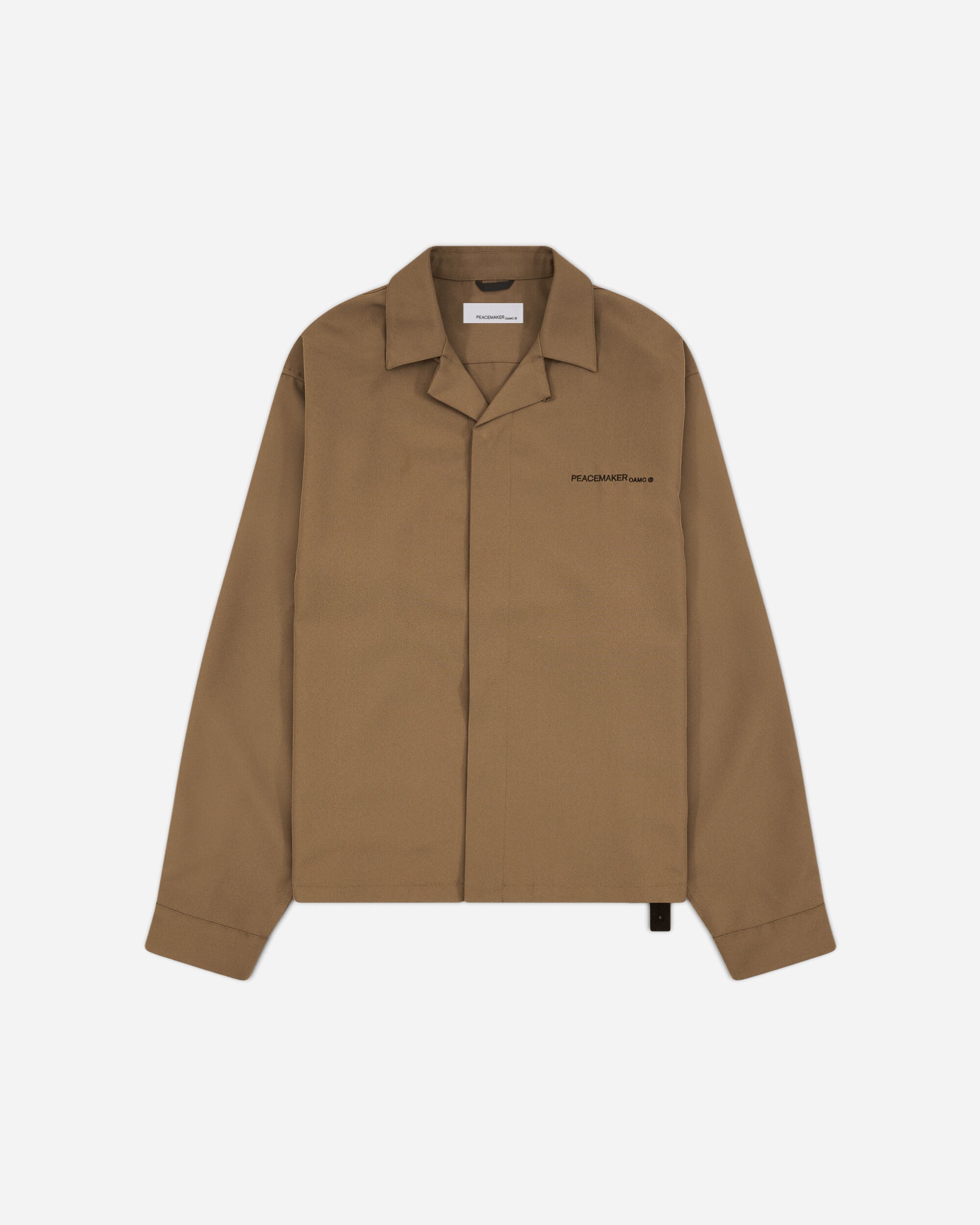 OAMC Peacemaker System Shirt Beige Shirts Longsleeve Shirt PCM2OS03CPL00106 06