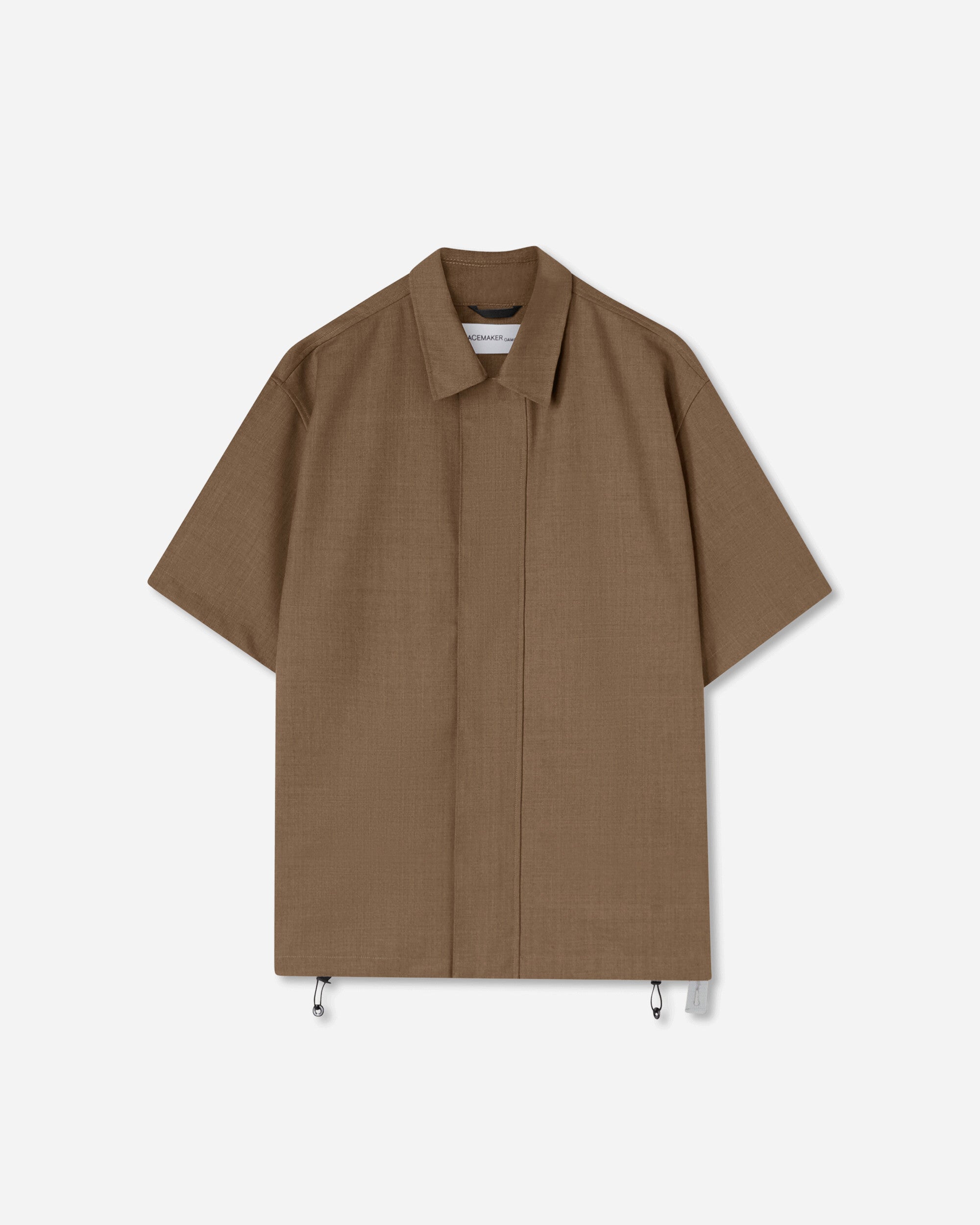 OAMC Peacemaker Tech Shirt Mud Shirts Longsleeve Shirt PCM1OS05AWO001008 MUD