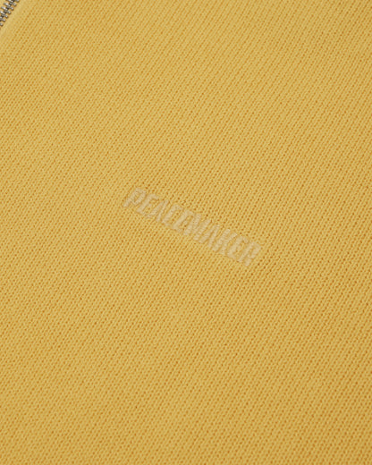 OAMC Peacemaker Knit Polo Yellow Knitwears Sweaters PCM2OK02AFL00115 15