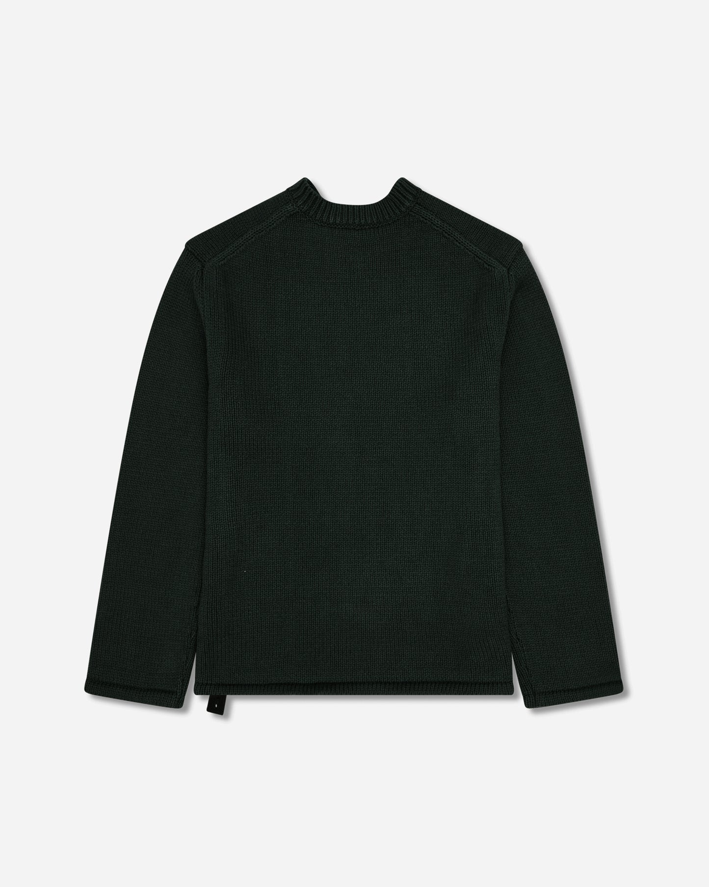 OAMC Peacemaker Shoulder Zip Knit Dark Green Knitwears Sweaters PCM2OK04AFL00259 59