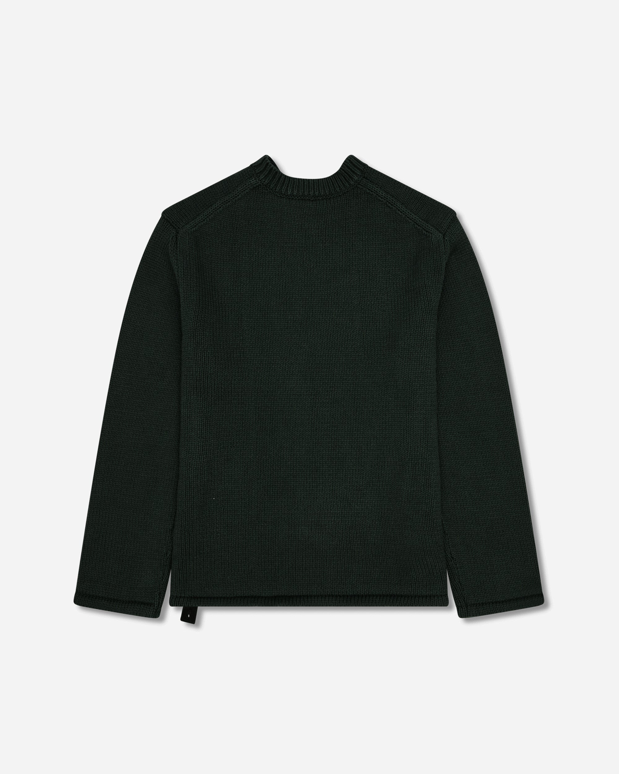 OAMC Peacemaker Shoulder Zip Knit Dark Green Knitwears Sweaters PCM2OK04AFL00259 59