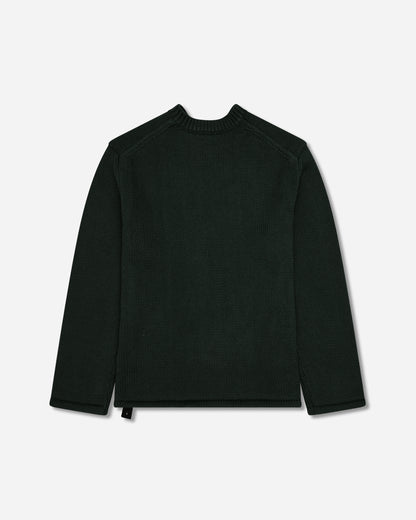 OAMC Peacemaker Shoulder Zip Knit Dark Green Knitwears Sweaters PCM2OK04AFL00259 59