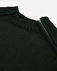 OAMC Peacemaker Shoulder Zip Knit Dark Green Knitwears Sweaters PCM2OK04AFL00259 59