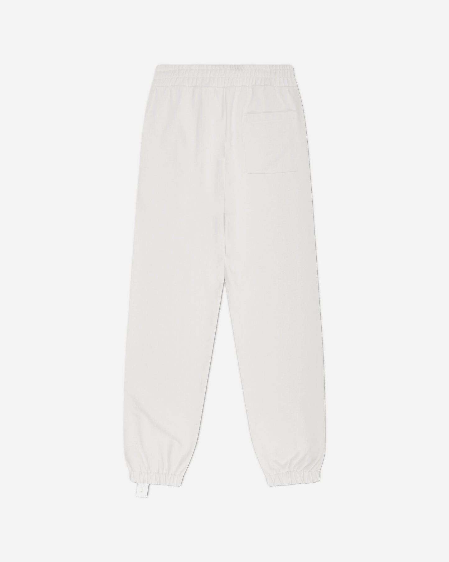 OAMC Peacemaker Loose Fit Sweatpants Peacemaker Logo White Pants Sweatpants PCM2OW01PFT00201 01