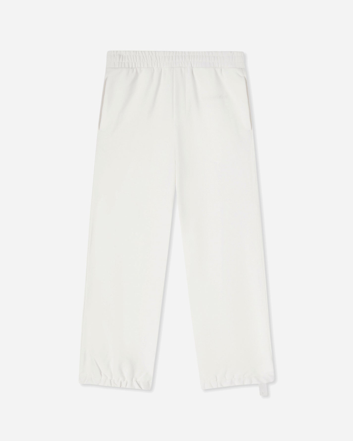 OAMC Peacemaker Peacemaker Loose Fit Sweatpants Snow White Pants Sweatpants PCM1OW01PFT001002 WHT