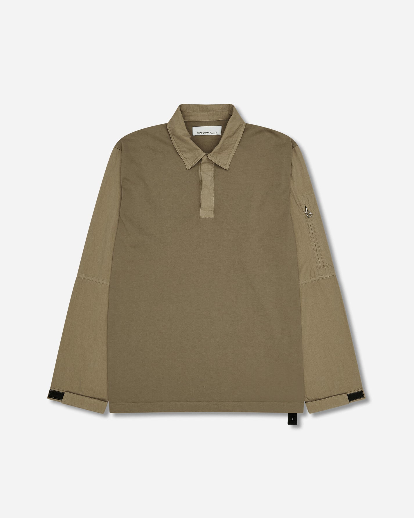 OAMC Peacemaker Flight Polo Military green T-Shirts Top PCM2OT05AJE00254 54