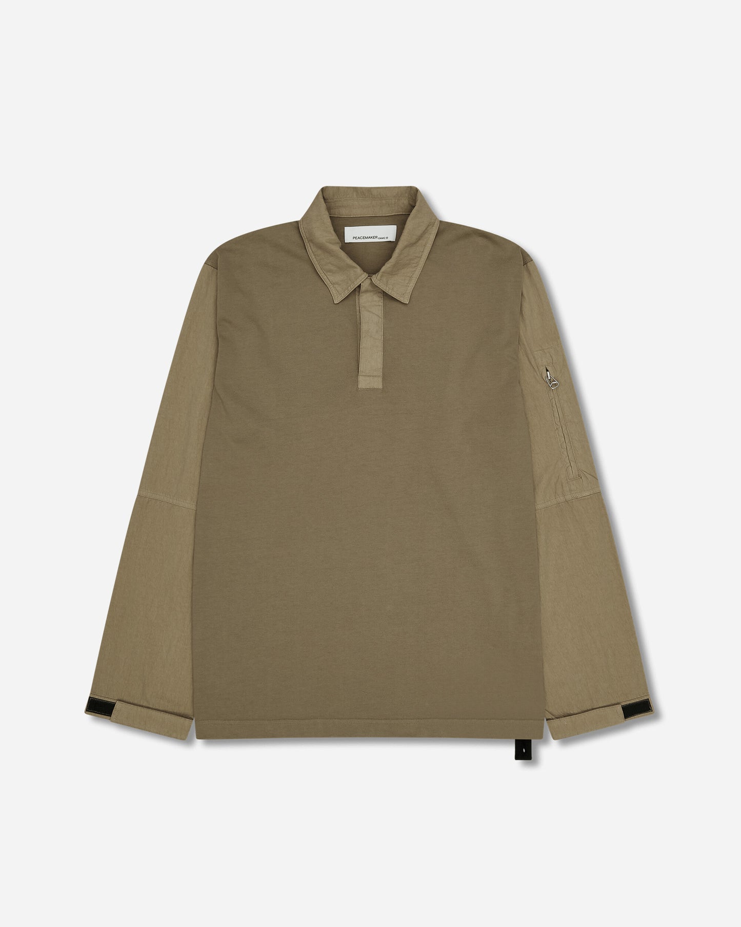 OAMC Peacemaker Flight Polo Military green T-Shirts Top PCM2OT05AJE00254 54