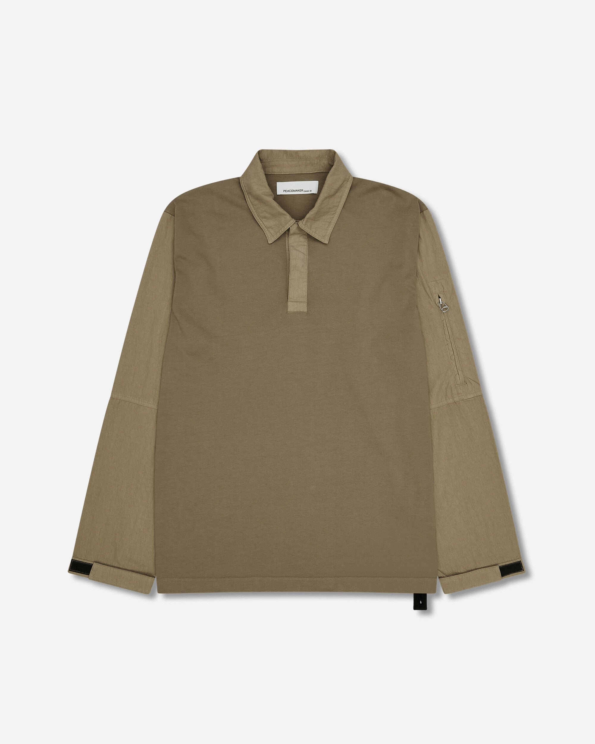 OAMC Peacemaker Flight Polo Military green T-Shirts Top PCM2OT05AJE00254 54