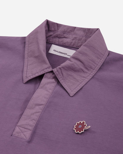 OAMC Peacemaker Flight Polo Lilac T-Shirts Top PCM2OT05AJE00236 36